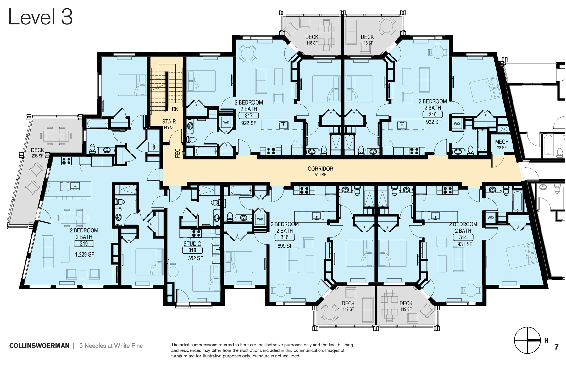 3rd floor layout plan